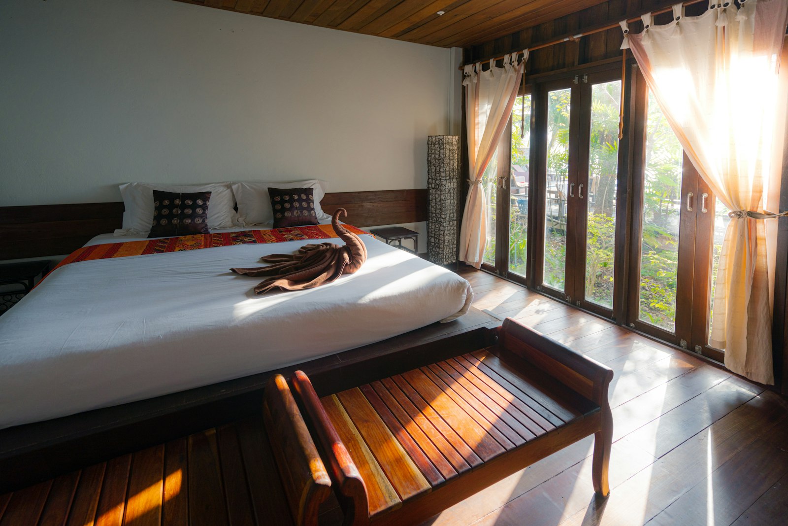 Sunlit short-term rental interior